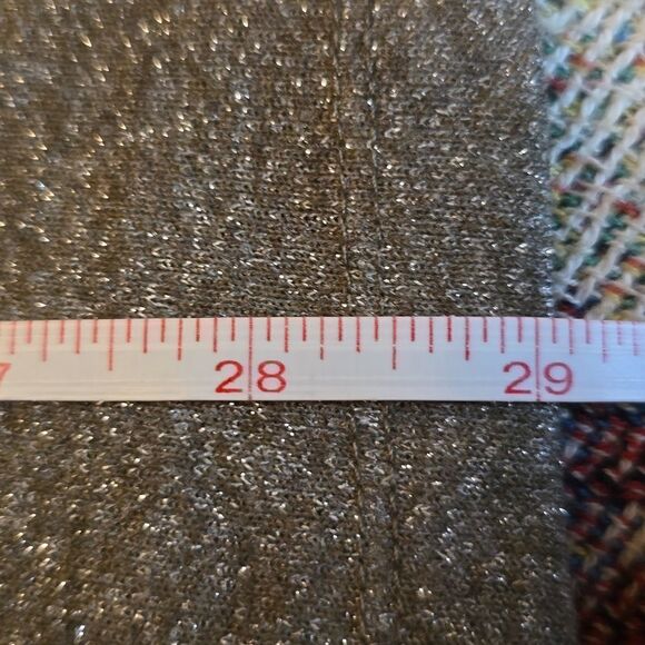 Easel Women's size‎ S Gray Shimmer Loose Fit Dolman Sleeve Hoodie - Picture 9 of 10